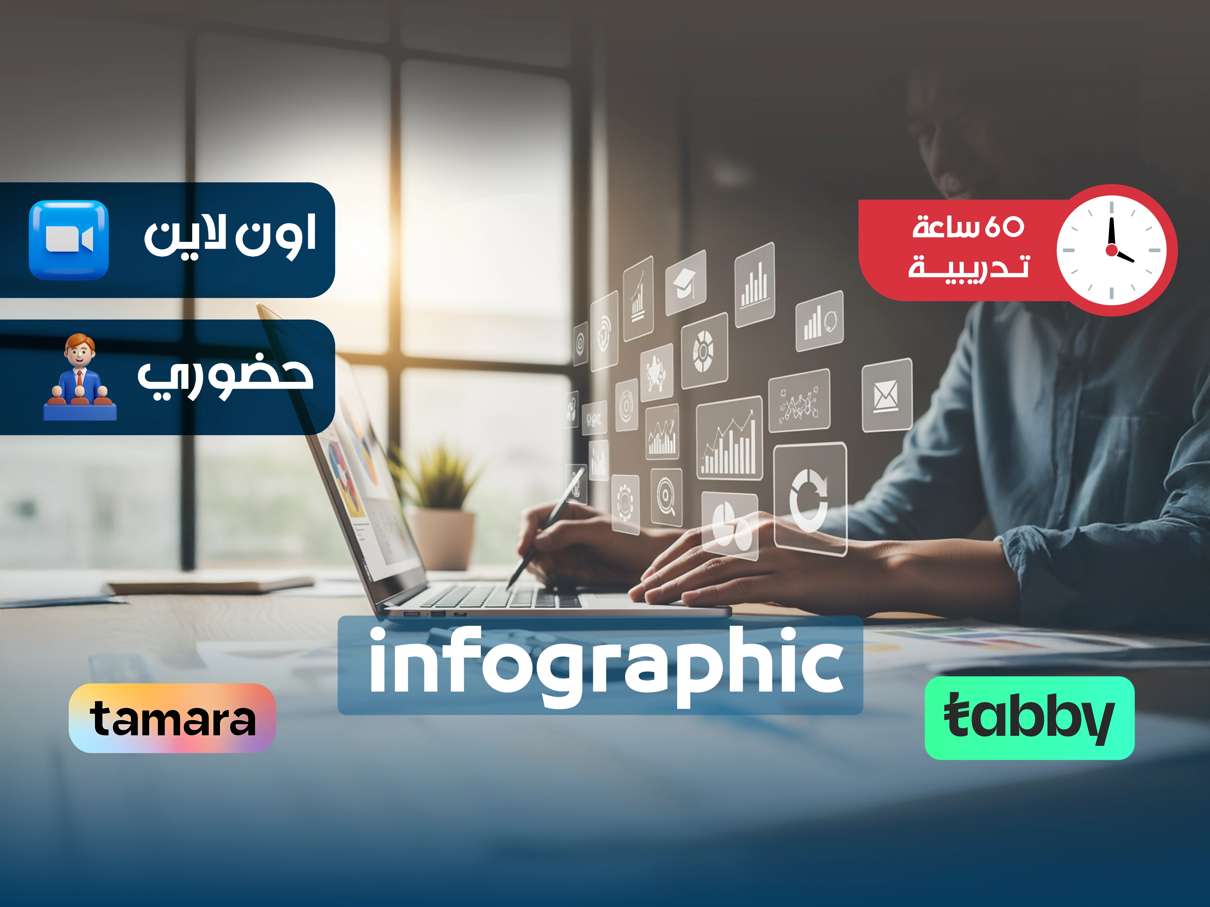 البرنامج التدريبي في الإنفوجرافيك